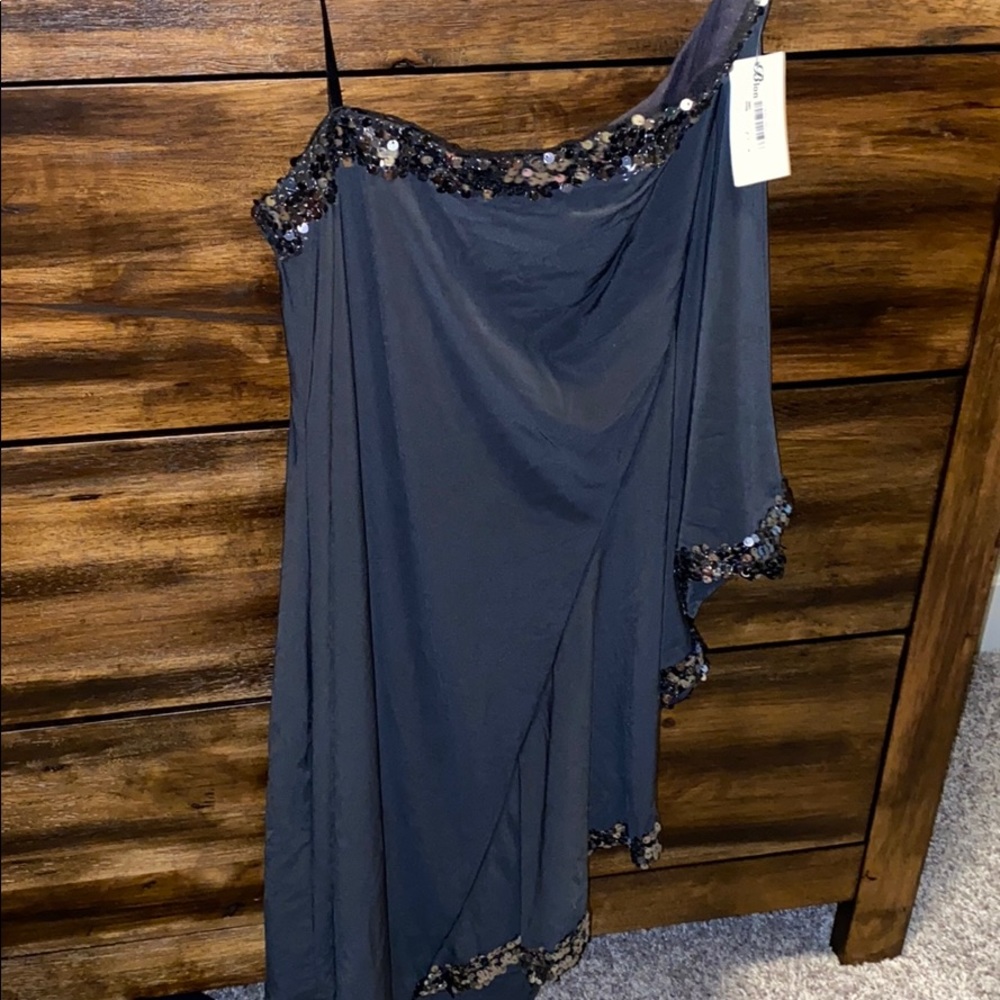 Black formal dress